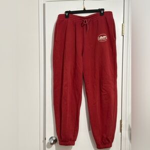 Levi's Men's Bold Red Joggers